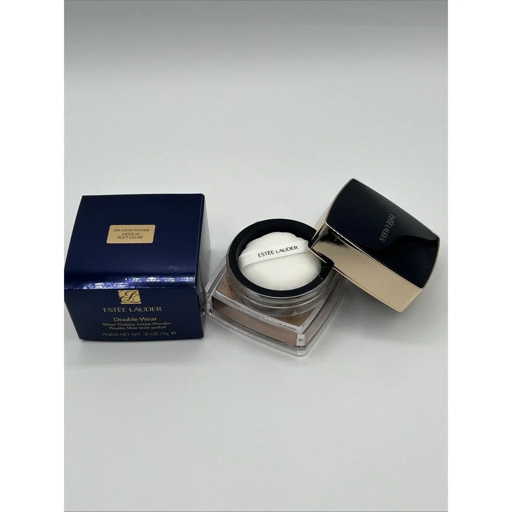 Estee Lauder Double Wear Sheer Flattery Loose Powder Medium Soft Glow.31oz NEW